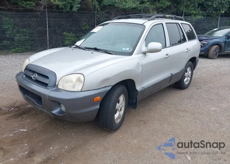 2005 Hyundai Santa Fe Gls/Lx z USA, uszkodzony, nr VIN KM8SC73E05U986867